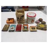 Tobacco Tins, Bags, Rolling Papers