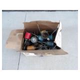Box of Vintage Oil Drippers