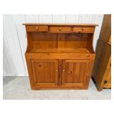 45x15.25x45.5 Cabinet w/Doors & 3-Upper Drawers