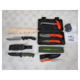 Browning RMEF 3pc Knife Set, Whitetails Unlimited