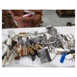 Assorted Silverware & Utensils