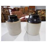 2-Ceramic Jars, No Lids