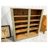 56x17.5x59 Wooden Shelf