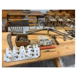 Syches, Paddle Locks, Rocks, Soldering Iron, Misc.