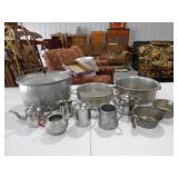 Aluminum Stock Pot, 2 Pots, &