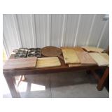 Assorted Cutting Boards, 2 Muffin Tins