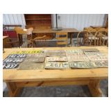 20- Vintage North Dakota License Plates
