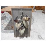 Ducks Unlimited Wood Duck Decoy Wall Art,