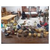 Approx. 24 Various Wood Birds