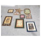 9pc Assorted Wall Arts