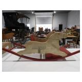 Vintage Wood Rocking Horse, Approx 3ftLx12inW