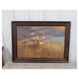 34.5inWx25inT "Standing Proud" Print
