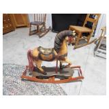 Painted Rocking Horse 33inLx27inT