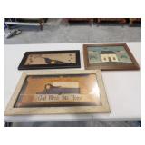 3pc. Americana Wall Art