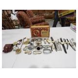 Approx 24 Watches/Watch Faces, 4 Pocket Watches, &