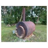 55 1/2 x 52in. Rd, Burn Barrel/Stove