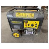 Champion 4000w Generator Elec. Start, Runs