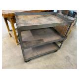 36x24x35H Metal Shop Cart