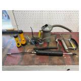 Grease Guns, Oilers, Battery Lifter, Flashlights