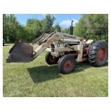 Case David Brown 990 Diesel, w/GB 700 Hyd. Loader