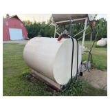 500 Gal. Fuel Tank w/Fill-Rite HD Piston Hand Pump