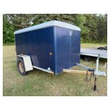 2002 Wells Cargo SW8 5x8ft. Enclosed Trailer