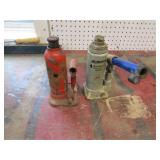 3 & 4 Ton Hyd. Bottle Jacks, Both Work