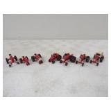 7-Farmall 1/64th Tractors