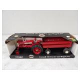 ERTL Farmall 350 Tractor & Wagon Set 1/16th Scale