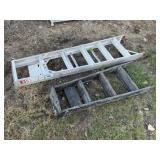 Werner 6ft. Alum step Ladder & 4ft. Wood Ladder