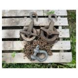 1/2 Ton Chain Hoist w/Clevis