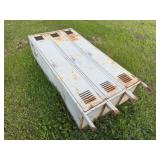 36x72in. H 3 Door Lockers