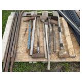 Picks, Sledge Hammers, Grub Hoe, Mauls, Misc.