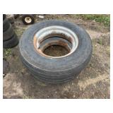 2-7.50-18 Tires on Rims