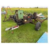 Shop Built Hyd. Log Splitter,Predator 301cc Engine