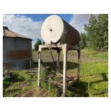 Diesel Fuel Barrel on Stand w/Nozzle & Hose