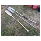 3-Wood Oars