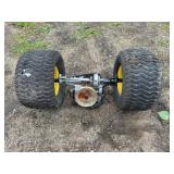 Rearend from JD 200 Series 18x8.50-8 Tires