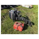 Mercury 9.8HP Outboard Engine w/Metal Gas Tank