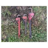 3 Pipe Wrenches