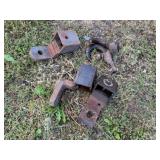 3-Hitch Adapers for Draw Bars & 2-Tow Hooks