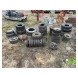 Misc. Tire Lot Sizes in Pics, some with Rims