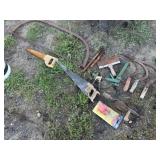 Saws, Drill, Cutters, Pipe Clamp End, Misc. Items