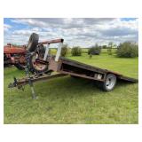 101 1/2 x 14ft. Single Axle Dually, Power Tilt Bed