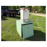 Metal Elec. Box 36x36x36 w/19x32.75x19 Box on Top