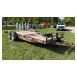 2007 Tarnel TR04 22ft.Tilt Bed Tandem Axle Trailer