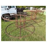 8ft. x 4ft. & 8ft. x 42 1/2in. Metal Spools