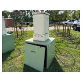 Metal Elec. Box 36x36x36 w/19x32.75x19 Box on Top