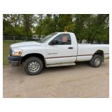 2006 Dodge Ram 1500 Reg. Cab, 8ft. Box, 4x4,