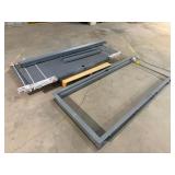 2-New 36x83 Mesker GX Series Doors w/Frames